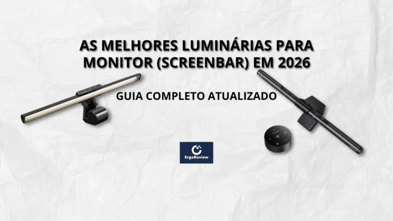 As Melhores Luminárias para Monitor (Screenbar) em 2026